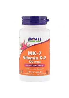 MK-7 Vitamin K-2 100 мкг 120 капс (NOW)