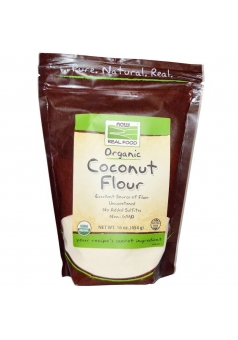 Organic Coconut Flour 454 гр (NOW)