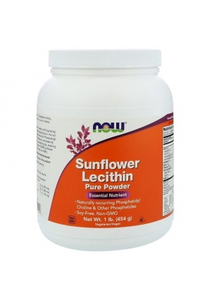 Sunflower Lecithin Pure Powder 454 гр (NOW)