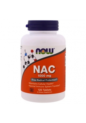 NAC 1000 мг 120 табл (NOW)