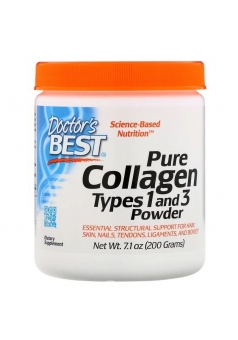 Pure Collagen Types 1 and 3 Powder 200 гр (Doctor's Best)