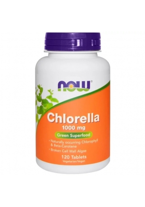 Chlorella 1000 мг 120 табл (NOW)