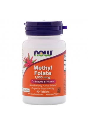 Methyl Folate 1000 мкг 90 табл (NOW)
