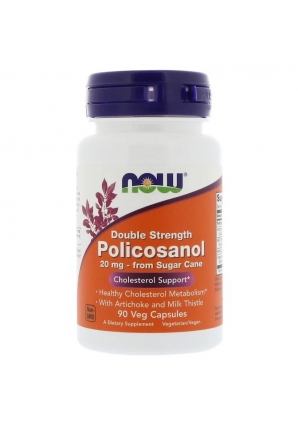 Policosanol Double Strength 20 мг 90 капс (NOW)