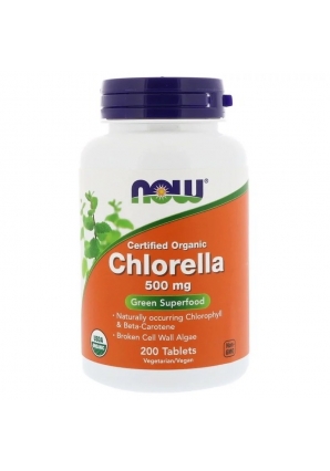 Chlorella 500 мг 200 табл (NOW)