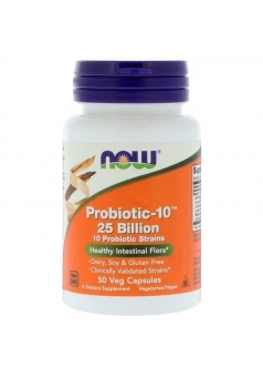 Probiotic-10 25 Billion 50 капс (NOW)