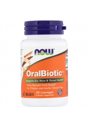 OralBiotic 60 пласт (NOW)