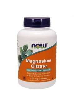 Magnesium Citrate 400 мг 120 капс (NOW)