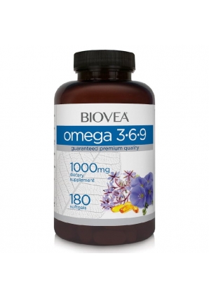 Omega 3-6-9 1000 мг 180 капс (BIOVEA)