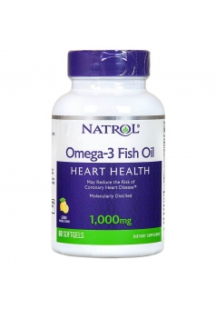 Omega-3 Fish Oil 1000 мг 60 капс (Natrol)