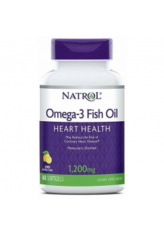 Omega-3 Fish Oil 1200 мг 60 капс (Natrol)