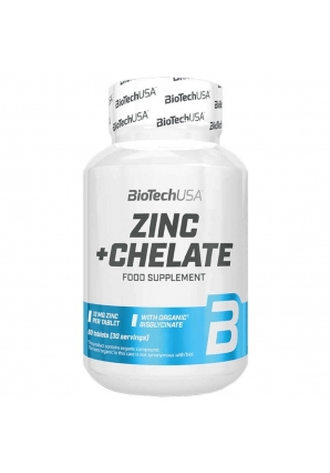 Zinc + Chelate 60 табл (BioTechUSA)