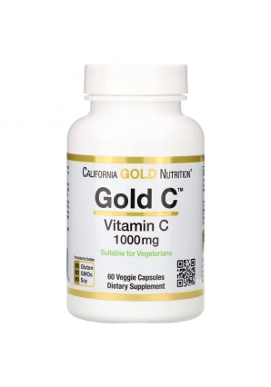 Gold C Vitamin C 1000 мг 60 капс (California Gold Nutrition)