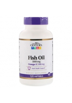 Fish Oil 1000 мг 120 капс (21st Century)