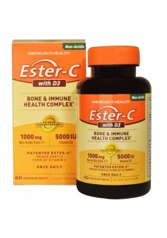 Ester-C with D3 60 табл (American Health)