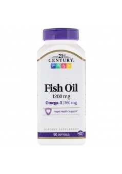 Fish Oil 1200 мг 90 капс (21st Century)