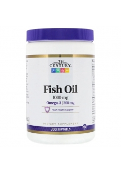 Fish Oil 1000 мг 300 капс (21st Century)