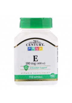 Vitamin E 180 мг (400 МЕ) 110 капс (21st Century)