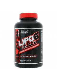 Lipo-6 Black Extreme Potency 120 капс (Nutrex)
