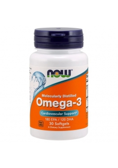 Omega-3 1000 мг 30 капс (NOW)