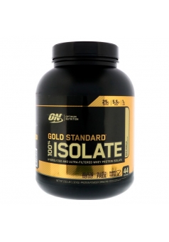 Изолят сывороточного белка Gold Standard 100% Isolate 1320 -1360 гр 2.91-3lb (Optimum Nutrition)