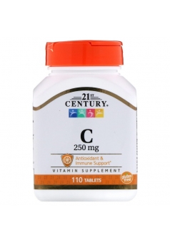 Vitamin C 250 мг 110 табл (21st Century)