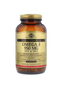 Omega-3 EPA & DHA Triple Strength 950 мг 100 капс (Solgar)