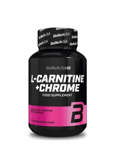 L-Carnitine + Chrome 60 капс (BiotechUSA)