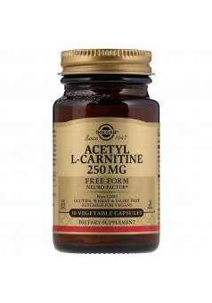 Acetyl-L-Carnitine 250 мг 30 капс (Solgar)