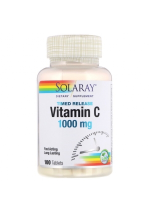 Vitamin C 1000 мг 100 табл (Solaray)
