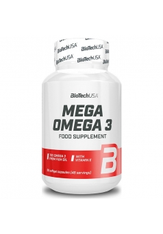 Mega Omega 3 - 90 капс (BioTechUSA)