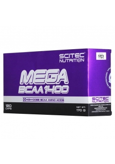 Mega BCAA 1400 - 120 капс (Scitec Nutrition)