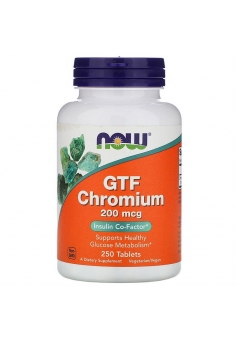 GTF Chromium 200 мкг 250 табл (NOW)
