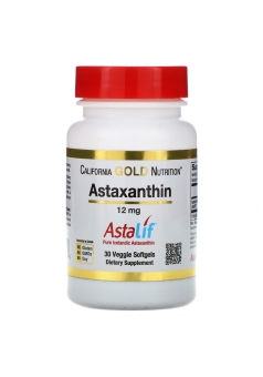 Astaxanthin 12 мг 30 капс (California Gold Nutrition)
