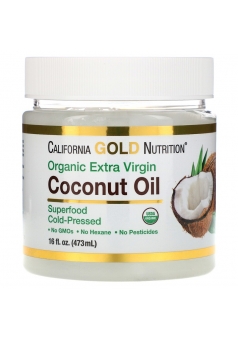 Coconut Oil 473 мл (California Gold Nutrition)