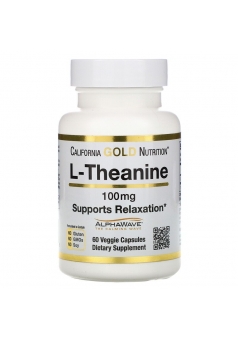L-Theanine 100 мг 60 капс (California Gold Nutrition)