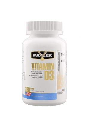 Vitamin D3 USA 360 табл (Maxler)