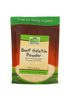 Beef Gelatin Powder 454 гр 1lb (NOW)