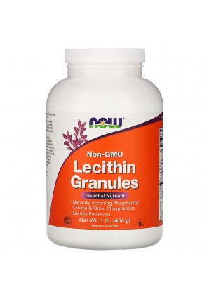 Lecithin Granules Non-GMO 454 гр 1lb (NOW)