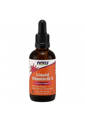 Liquid Vitamin D-3 59 мл (NOW)