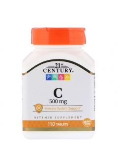 Vitamin C 500 мг 110 табл (21st Century)