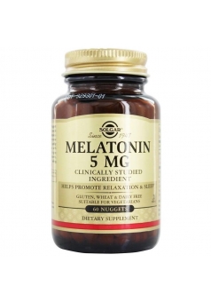Melatonin 5 мг 60 жев.табл. (Solgar)