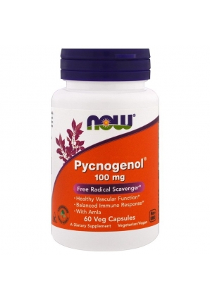 Pycnogenol 100 мг 60 капс (NOW)