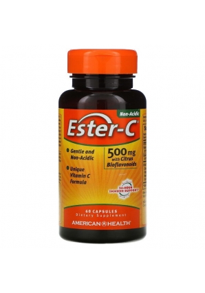 Ester-C with Citrus Bioflavonoids 500 мг 60 капс (American Health)