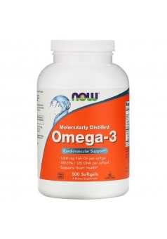 Omega-3 1000 мг 500 капс (NOW)