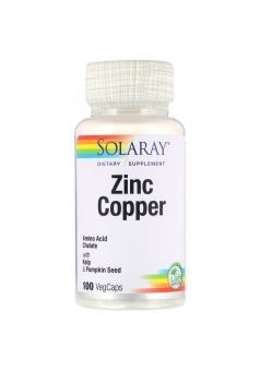 Zinc Copper 100 капс (Solaray)