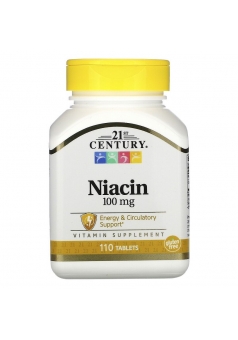 Niacin 100 мг 110 табл (21st Century)