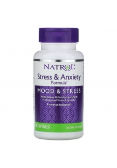 Stress & Anxiety Formula 90 капс (Natrol)