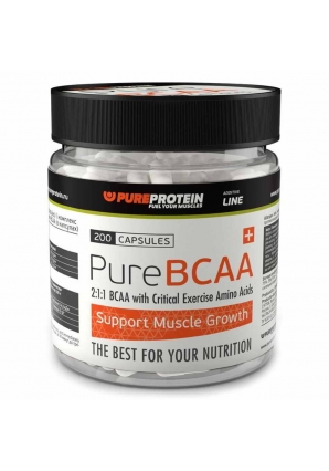 Pure BCAA 200 капс (Pure Protein)