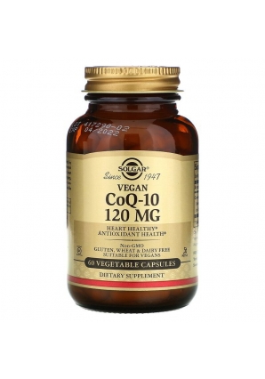 Vegan CoQ-10 120 мг 60 капс (Solgar)